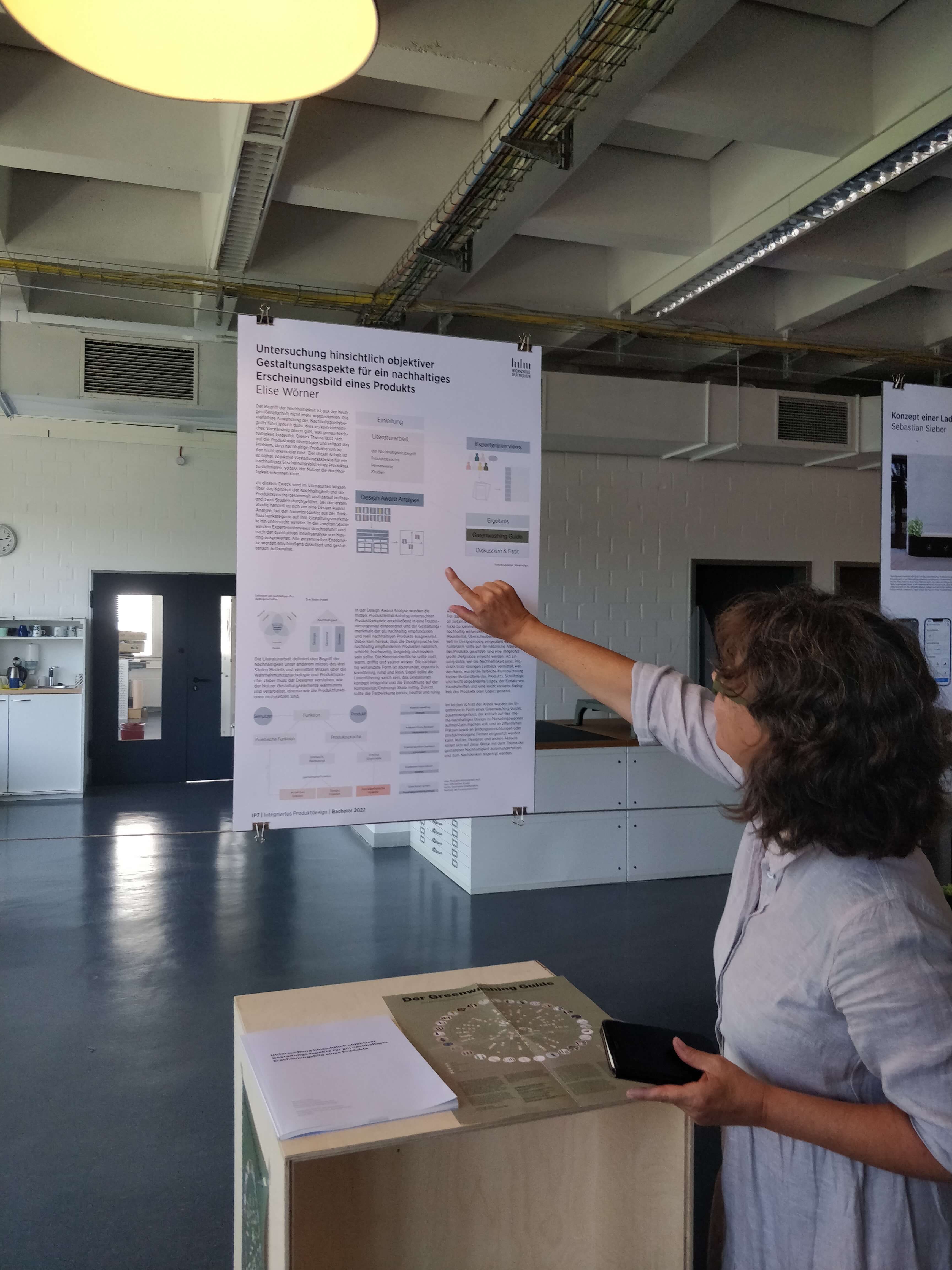 Printed spread of the Greenwashing Guide with portrait-oriented layout