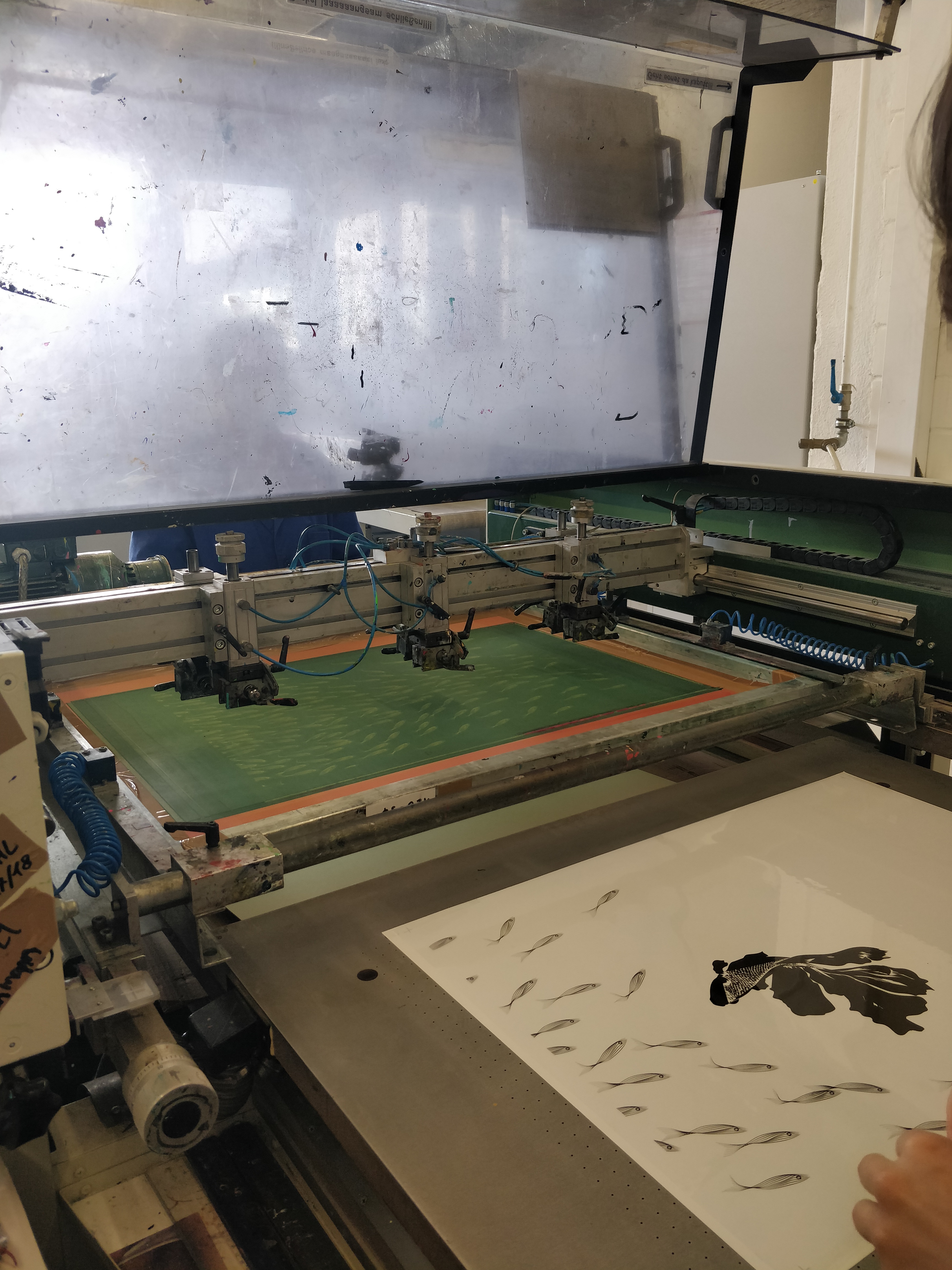 Be Brave pattern applied to wrapping paper