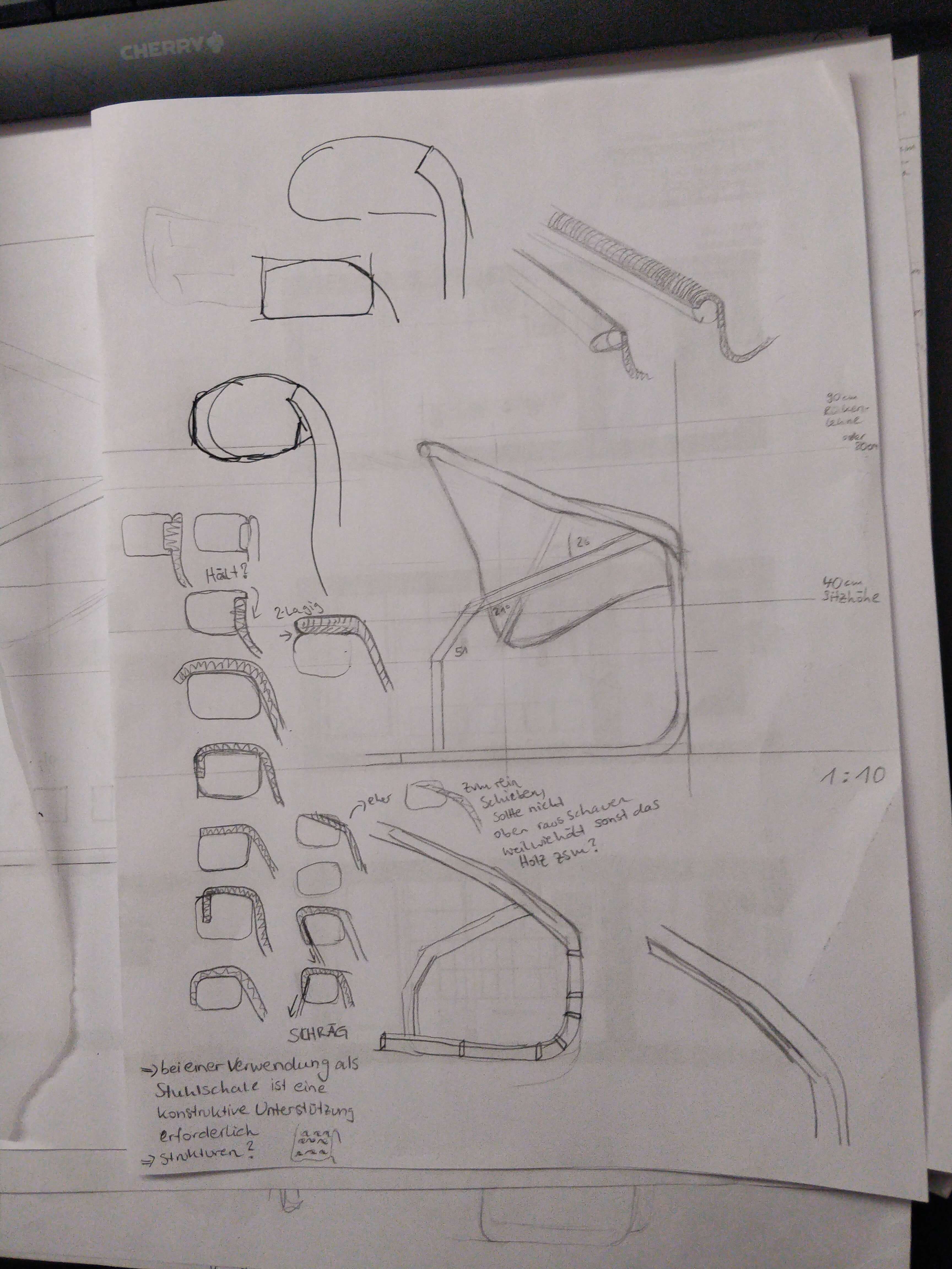 Canis chair side view