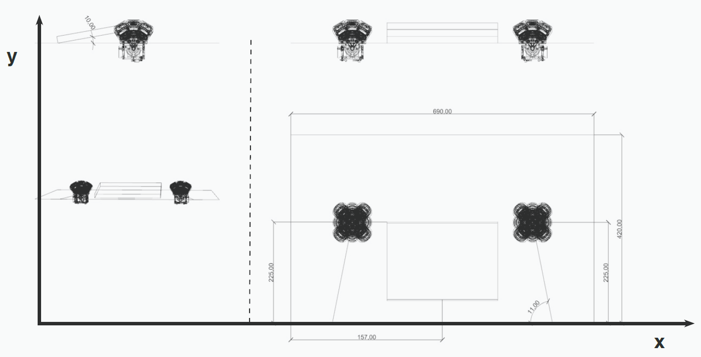 Third generative design variation with different button zones