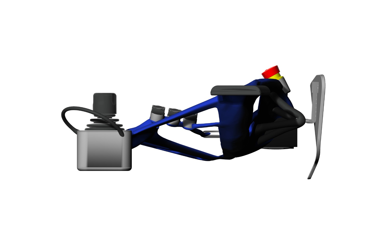 Detailed prototype shot highlighting form and button placement