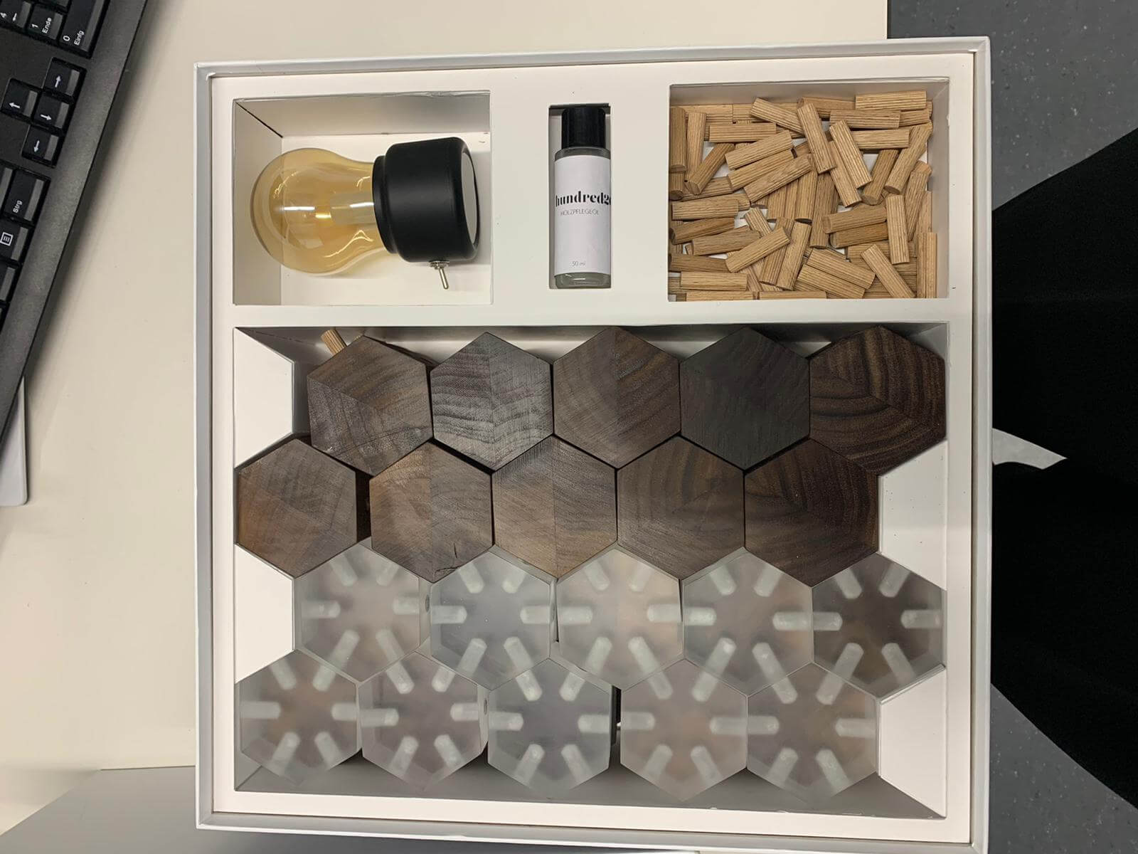 Hundred20 Degree construction kit in use