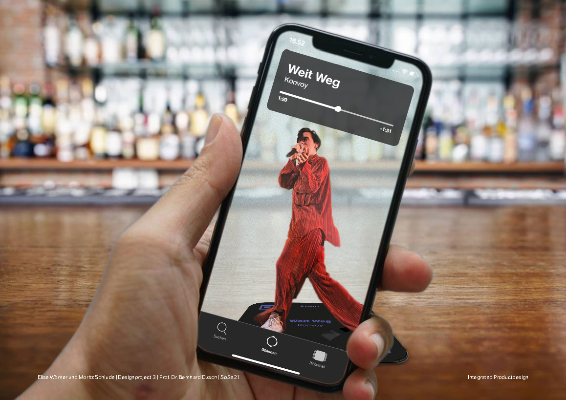 Alternative augmented reality playback view