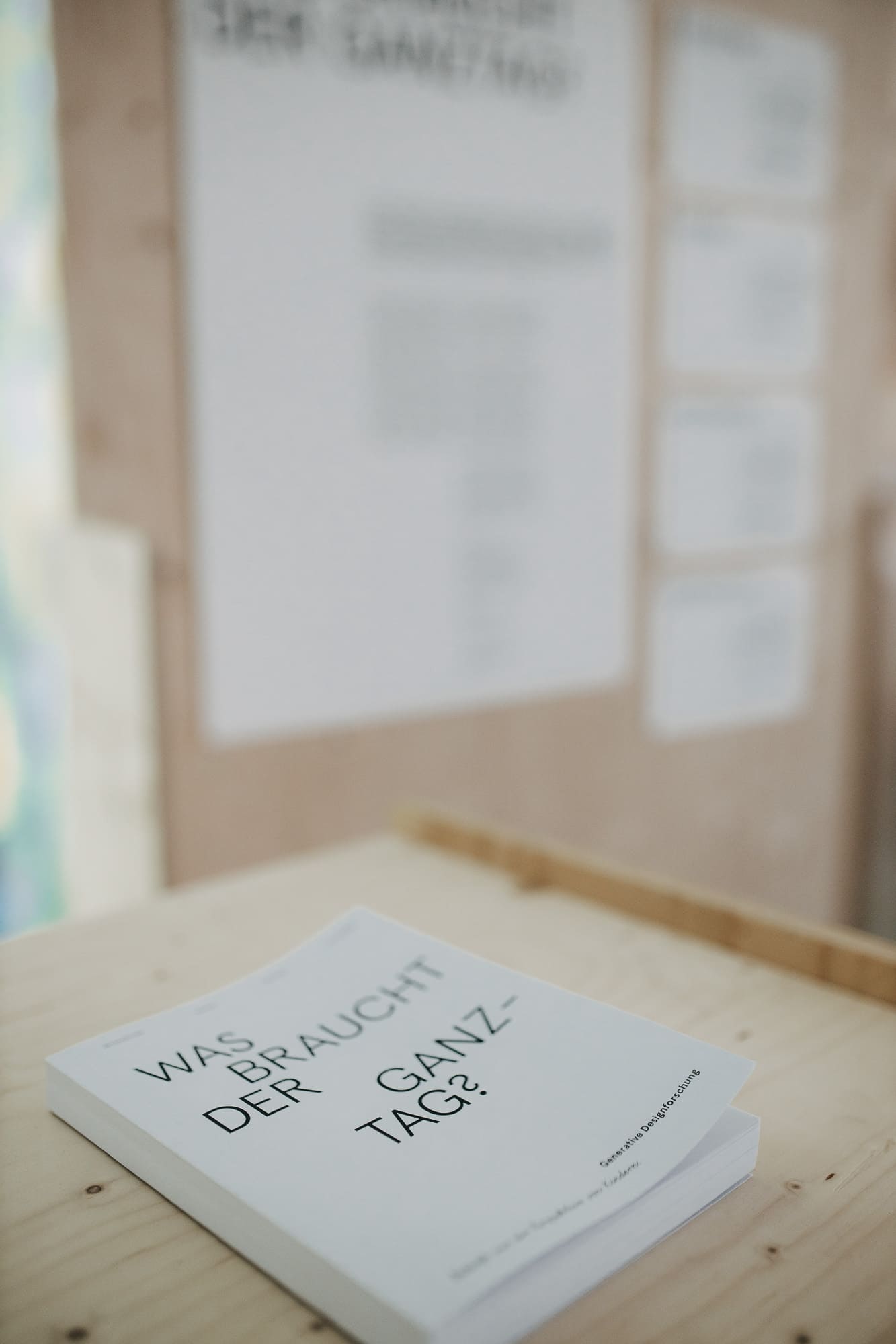 Another vertical exhibition detail