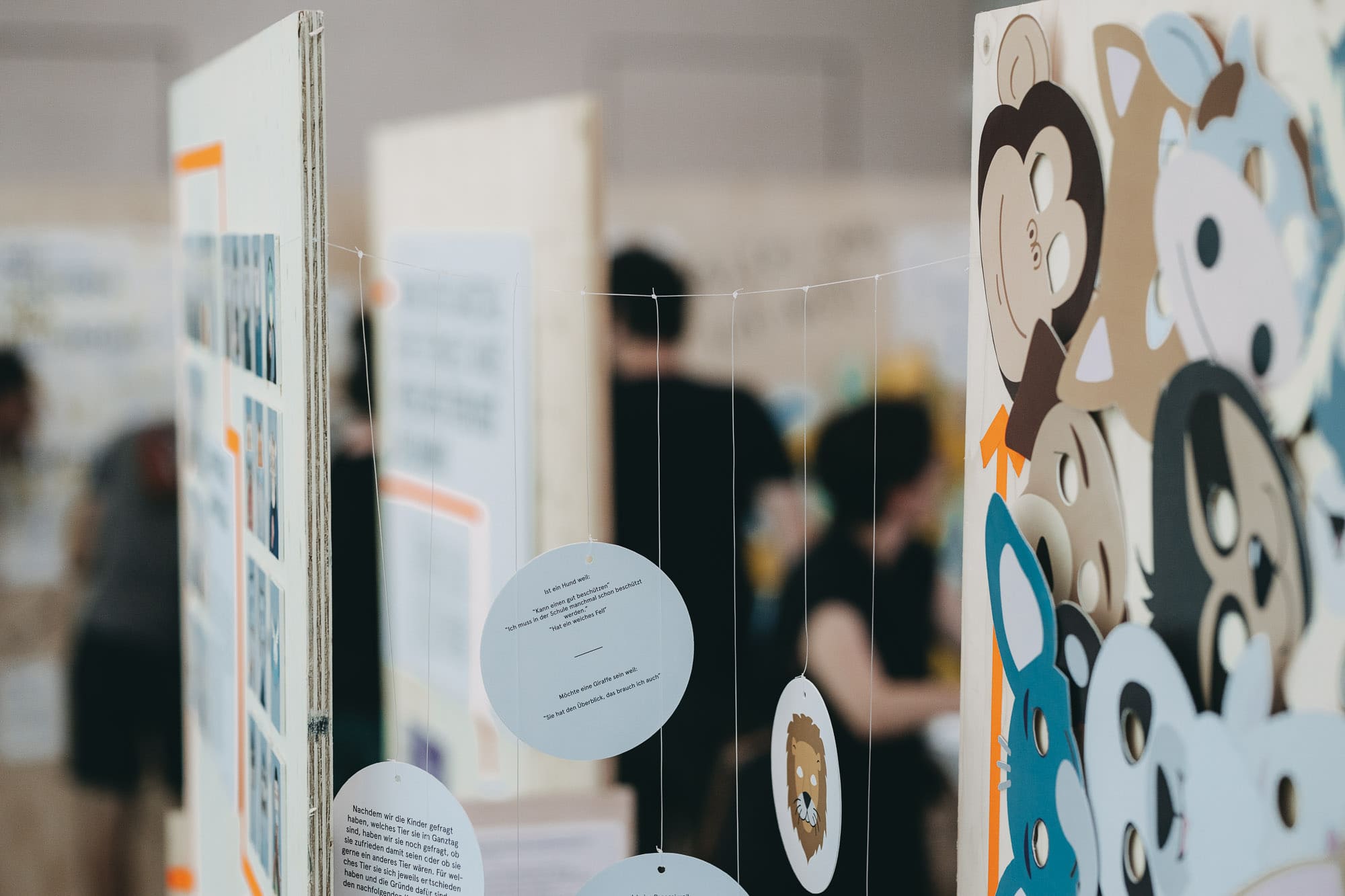 Final exhibition overview panel