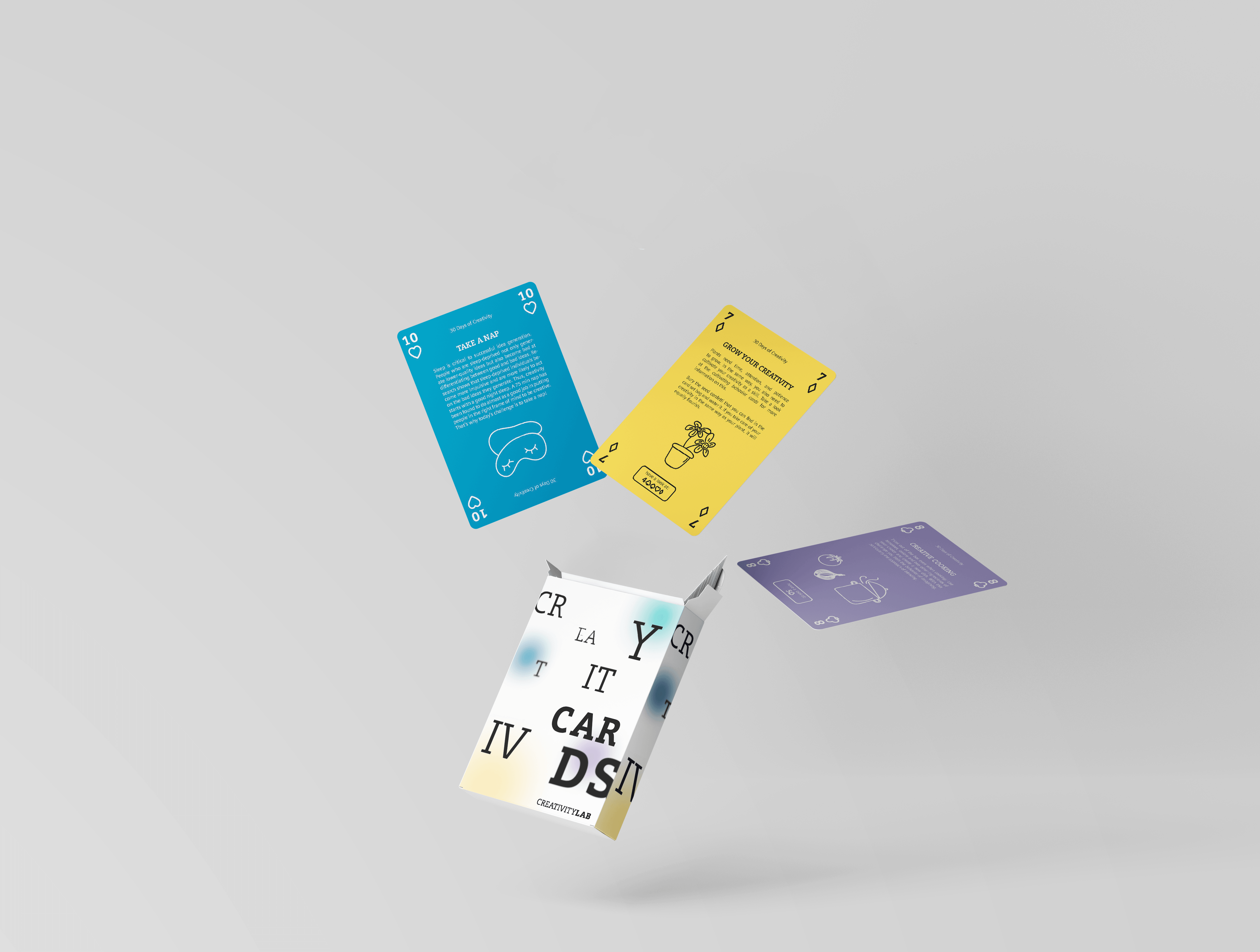 Creativity Cardset centered detail