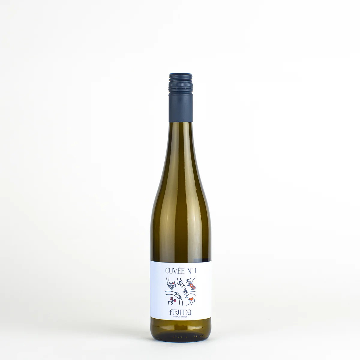 Frieda bottle label detail two