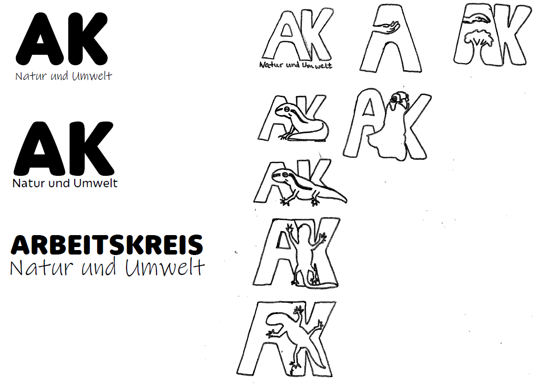 AK Natur logo application 1