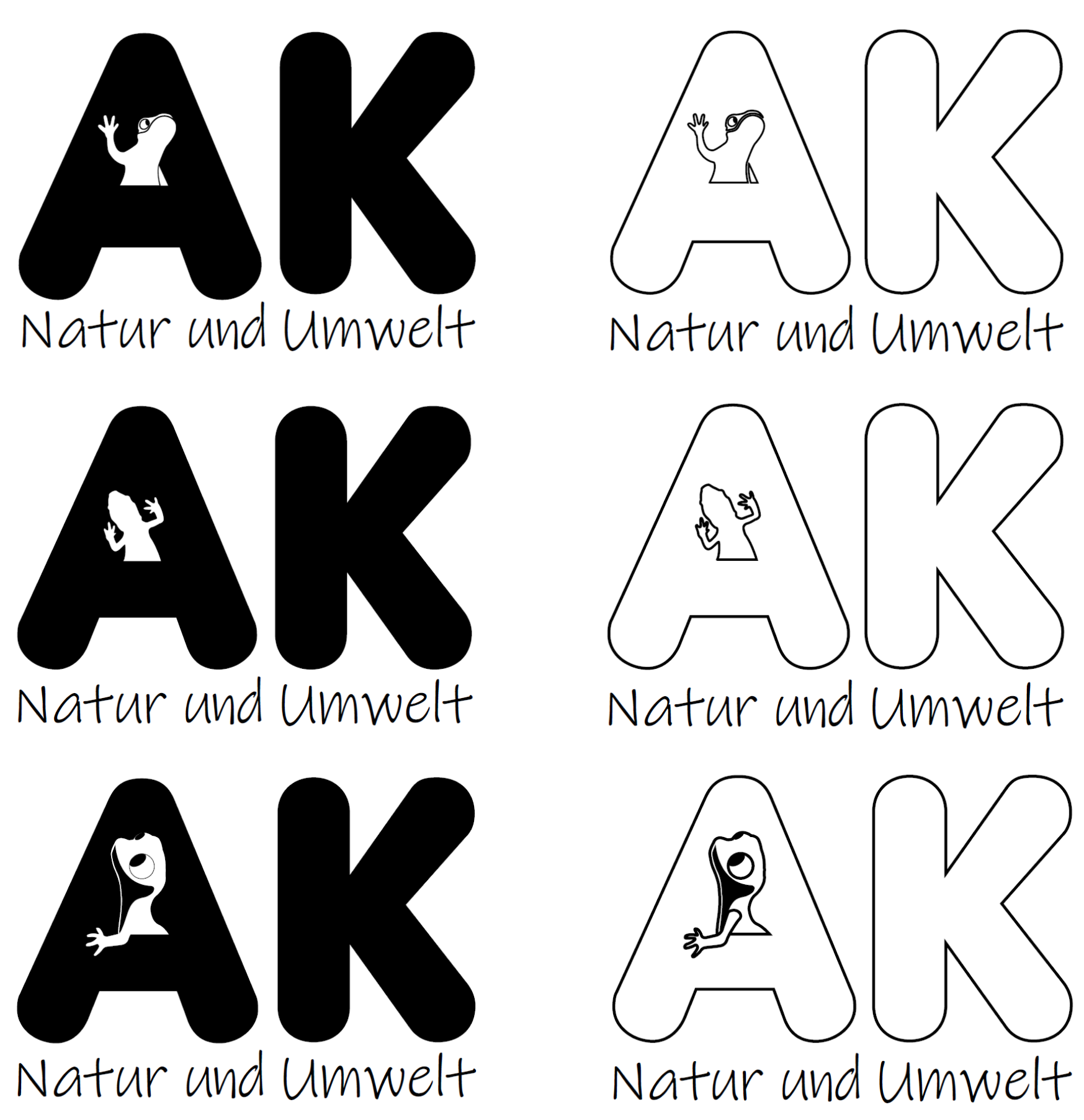 AK Natur logo application 2