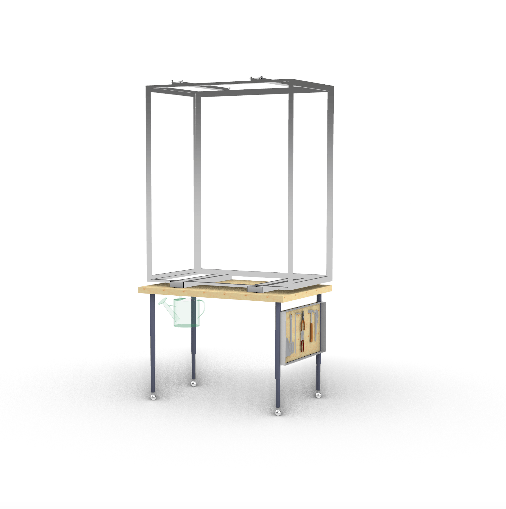 Paradise in a Box component detail one