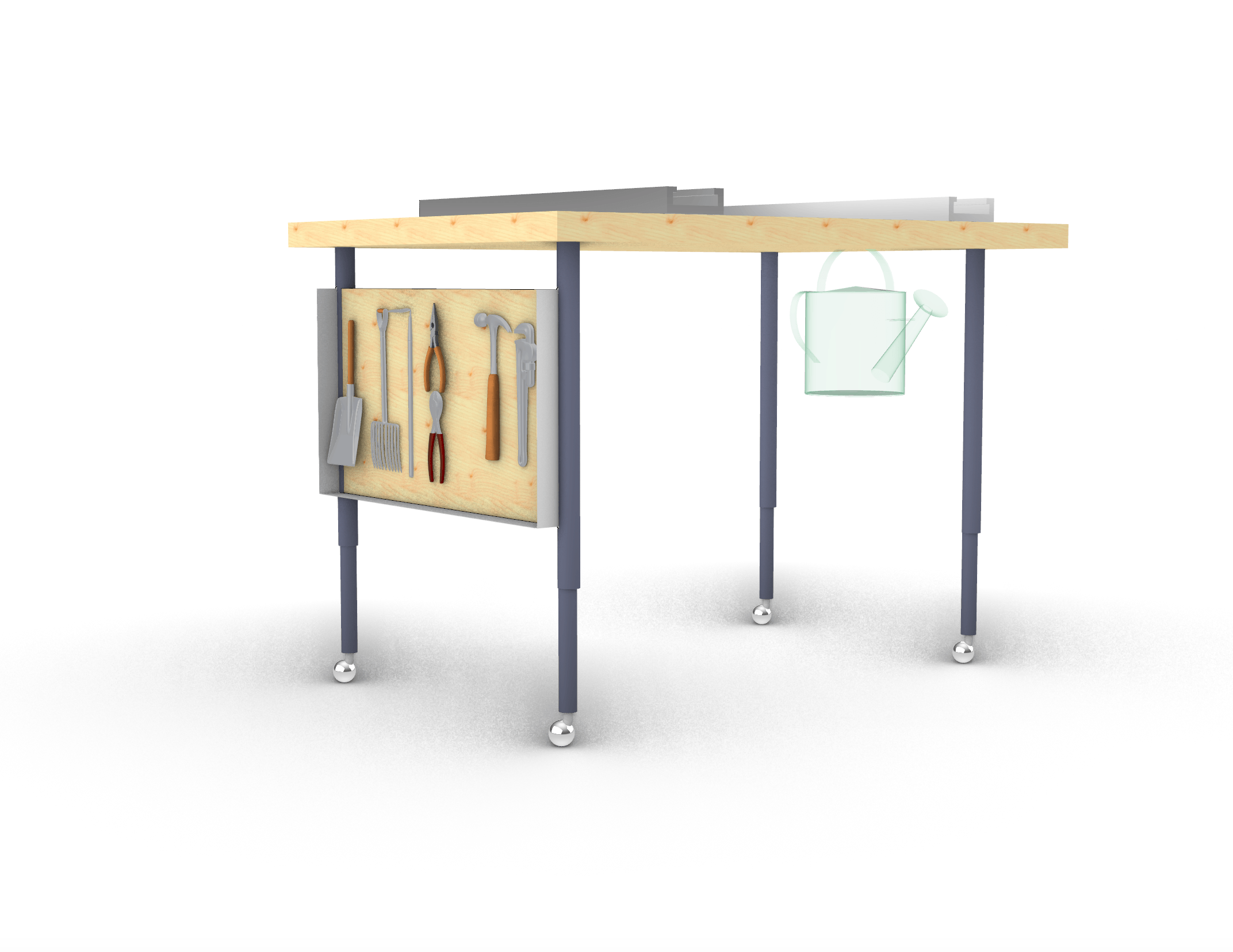 Paradise in a Box component detail three