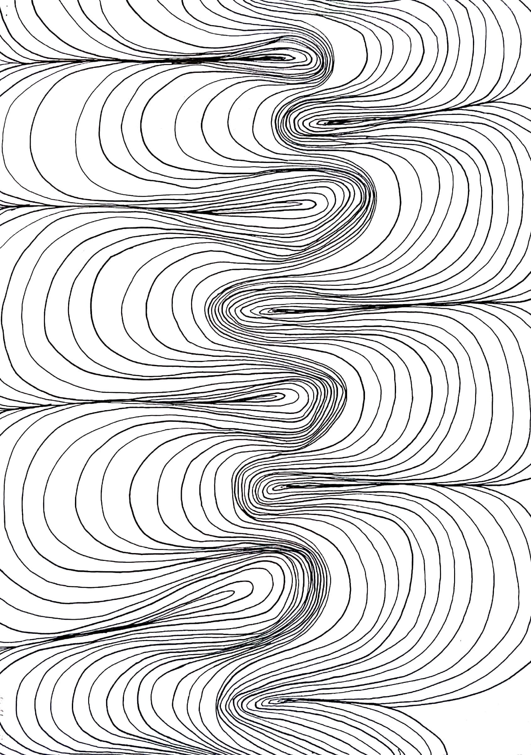 Marker rendering of a product concept on paper