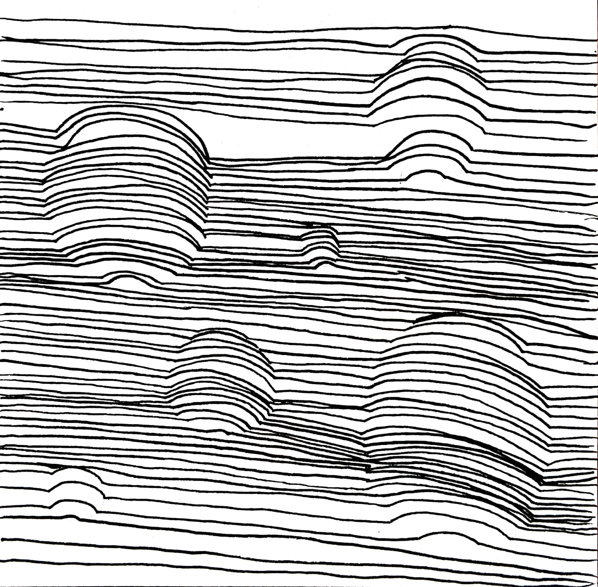 Marker drawing of a compact product concept