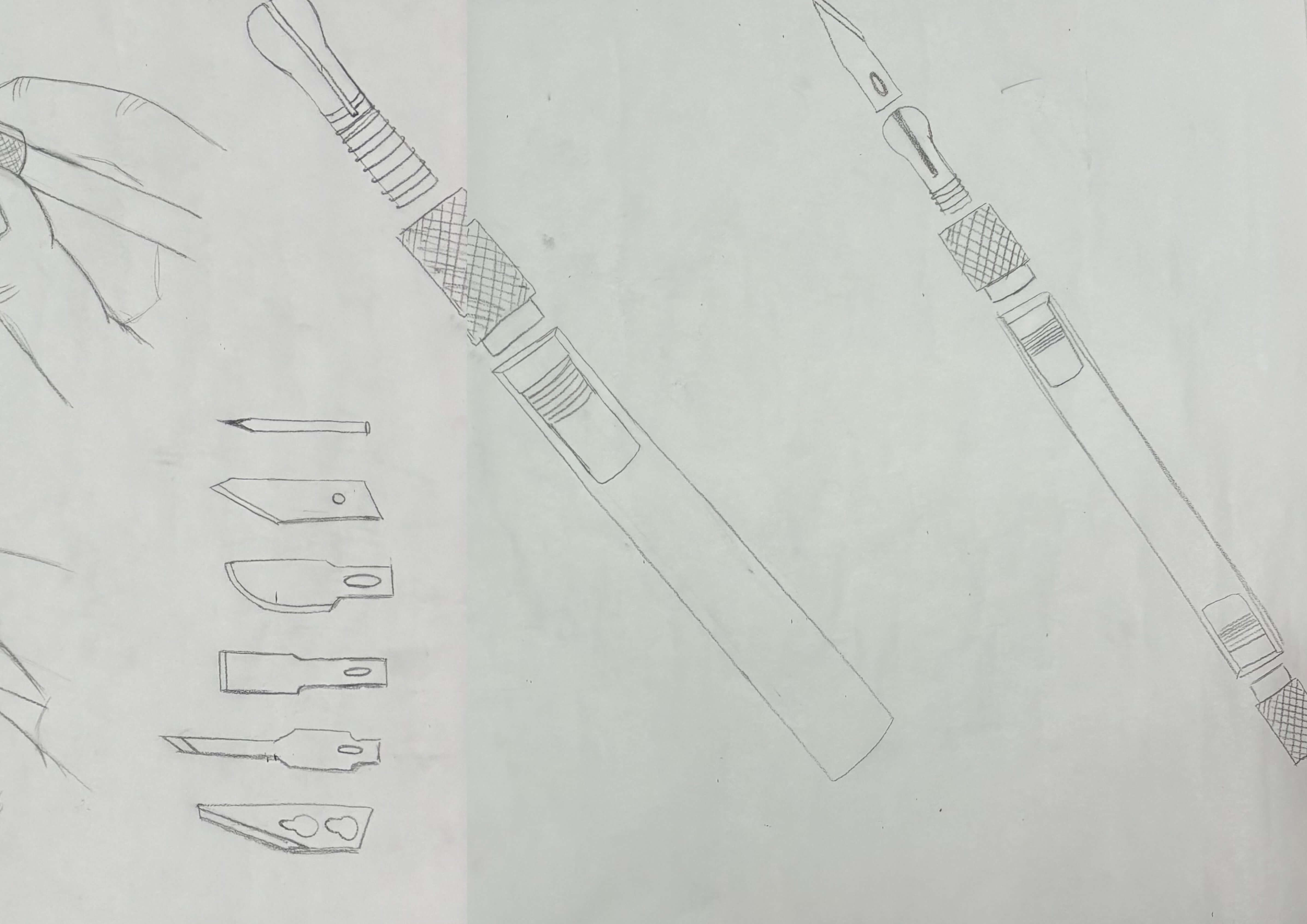 Rendered concept image with material and color variation